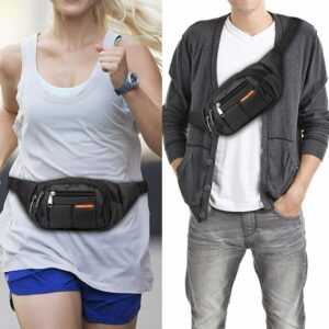 Waist Bag Fanny Pack For Men Women Hip Belt Bum Pouch