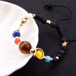 Eight Planets Alloy Bracelet