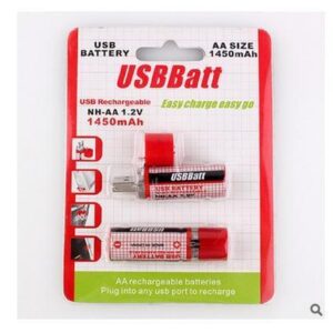 2 x USB AA 1450mAh...