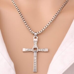 Cross necklace hip...