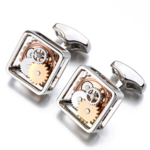 Square Gear Cufflinks...