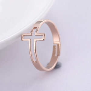 Flat Rose Gold Religious...