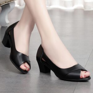 Thick-heeled Sandals,...