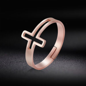 Flat Rose Gold Religious...