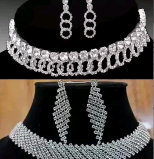 Stylish Women Neckless Jelbi + sakira Combo Set